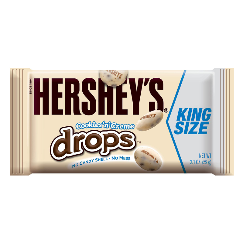 Hershey's Cookies and Cream Drops Kingsize 59g