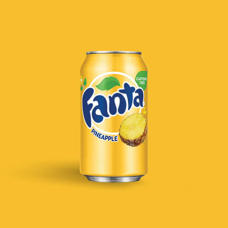 Fanta Pineapple Soda Can 355ML
