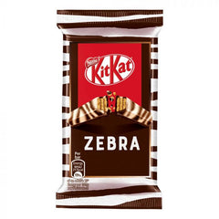 Kit Kat 4 Finger Zebra Dark & White Chocolate Bar 41.5g