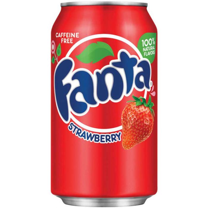 Fanta Strawberry Soda Cans 355ml