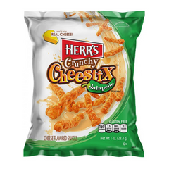 Herrs Crunchy Cheestix Jalapeno 255g