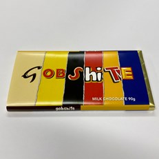 Rude Wrappers Milk Chocolate Gobshite 90g